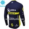 Maillot Cyclisme 2017 Orica-Scott Hiver Thermal Fleece N001